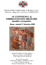 18° CONVEGNO di DERMATOLOGIA MILITARE attualità e prospettive 