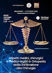 Aspetti medici, chirurgici e medico-legali in Ortopedia dalla Infiltrazione alla Chirurgia